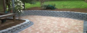 Image of a paved courtyard by Stanley Paving